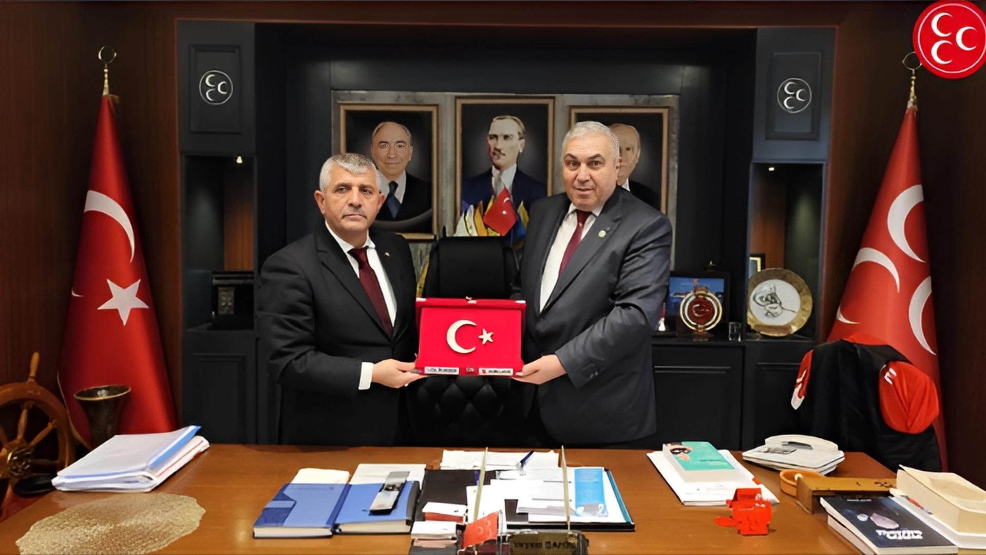 İzmir MHP İl Başkanı Veysel ŞAHİN Ziyareti