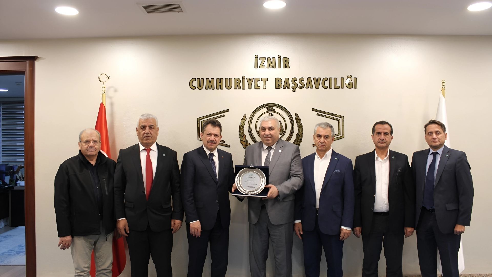 İzmir Cumhuriyet Başsavcısı Sayın Ali YELDAN Ziyareti